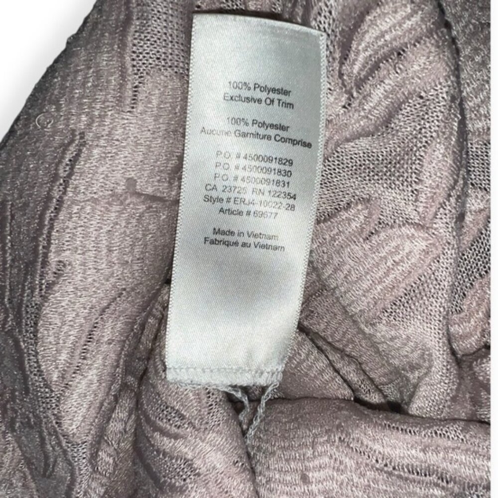 ARITZIA Wilfred flora lace semi-sheer Tarascon crewneck top blouse dust pink XXS - Picture 6 of 6